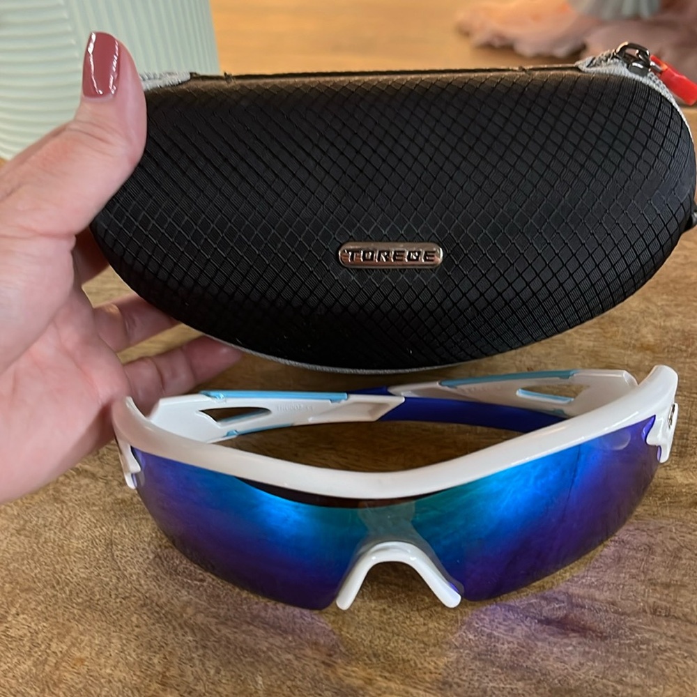 Torege NWOT Riding Glasses Interchangeable Lens